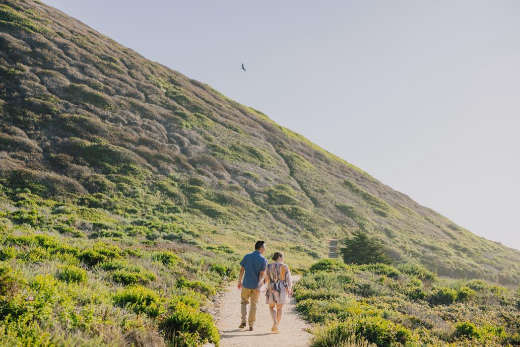 Heidi and Jonathan in Big Sur, CA